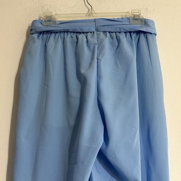 Gretchen Scott Bon Voyage Tie Waist Pants in Periwinkle Size Small $129 - Picture 7 of 12